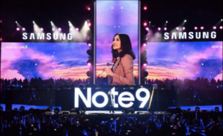 Samsung Galaxy Note9 · The Power of Technology Gala 3