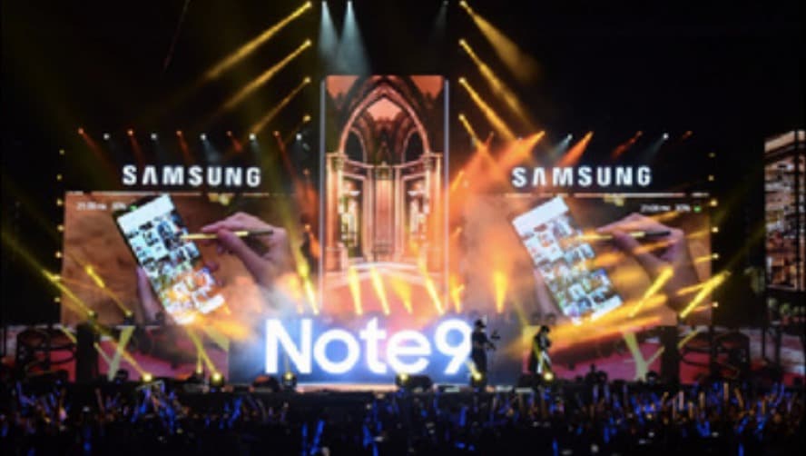 Samsung Galaxy Note9 · The Power of Technology Gala 8